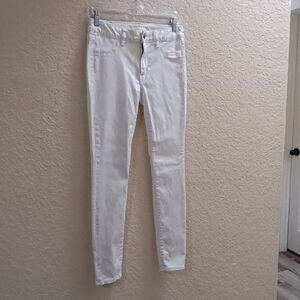 American Eagle Outfitters Women's Crisp White Skinny Jeans